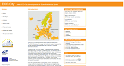 Desktop Screenshot of ecocity-project.eu